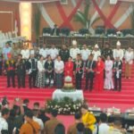 Dukung Kelancaran Pembangunan dan Perkuat Sinergi TNI, Polri, Pemda dan Elemen Masyarakat, Dandim 1310/Bitung Hadiri Rapat Paripurna DPRD Peringati HUT ke-36 Kota Bitung