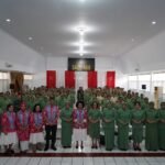Tingkatkan Kesadaran dan Deteksi Dini Terhadap Kanker Payudara, Ketua Persit KCK Cabang LXII Kodim 1310/Bitung Ny. Meryah Dewa Made bersama Pengurus, Menghadiri Sosialisasi "SADARI"