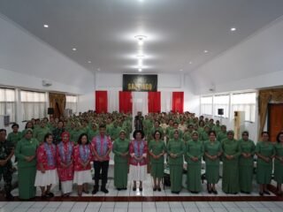 Tingkatkan Kesadaran dan Deteksi Dini Terhadap Kanker Payudara, Ketua Persit KCK Cabang LXII Kodim 1310/Bitung Ny. Meryah Dewa Made bersama Pengurus, Menghadiri Sosialisasi "SADARI" Tingkatkan Kesadaran dan Deteksi Dini Terhadap Kanker Payudara, Ketua Persit KCK Cabang LXII Kodim 1310/Bitung Ny. Meryah Dewa Made bersama Pengurus, Menghadiri Sosialisasi "SADARI"