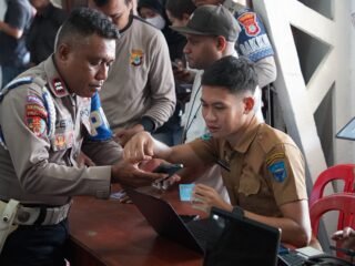 Siap jadi Agen Perlinsos, Personel Polresta Manokwari Ikuti Aktivitas IKD