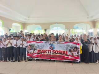 Sambut HUT Humas Polri Ke-75,Bidhumas Polda Papua Barat Gelar Bakti Sosial dan Sosialisasi HIV/Aids di Pondok Pesantren Hidayatullah