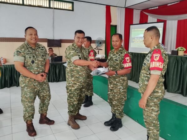 Tingkatkan Kualitas dan Validitas Data Teritorial Satkowil TA 2026, Dandim 1310/Bitung Sambut Kunjungan Kerja Tim Staf Direktur Pusat Informasi Teritorial Pusterad di Makodim 1310/Bitung